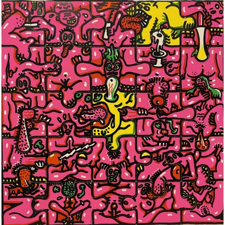 Olivier ALLEMANE, puzzle "Amuse-gueule" 1989