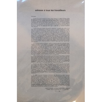 [Guy DEBORD] Adresse à tous...