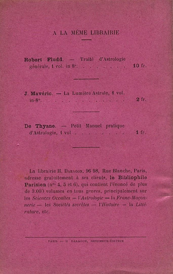 LA MAGIE ASTRALE – Image 2