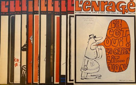 SINE, WOLINSKI, WILLEM... L'Enragé, collection complète