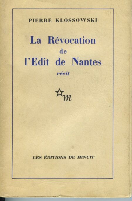 LA RÉVOCATION DE L'ÉDIT DE NANTES